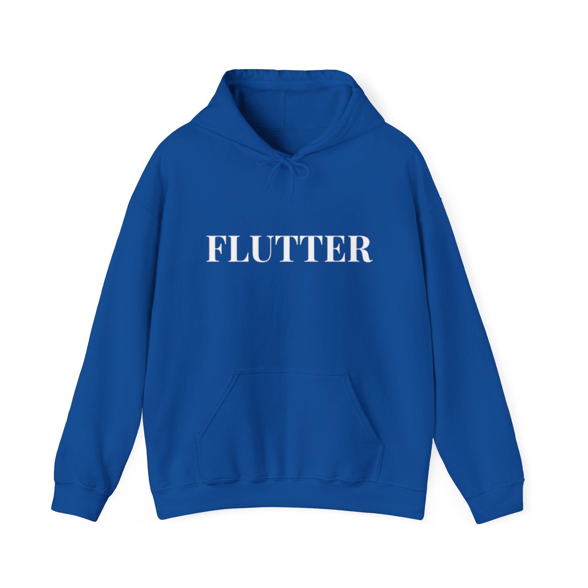 Flutter Unisex Heavy Blend Hoodie, Cozy Sweatshirt for Relaxation, Gift for Her, Casual Wear, Birthday Apparel, Comfy Layer
