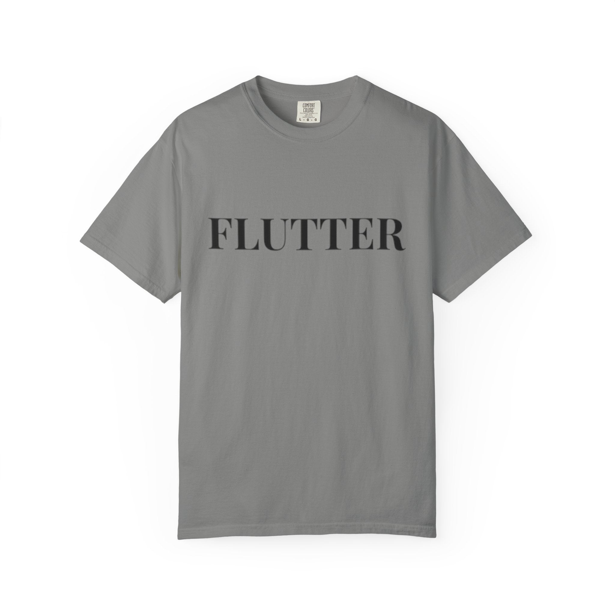 Flutter Garment-Dyed Unisex T-Shirt - Cozy Fashion, Casual Style, Gift for Her/Him, Everyday Wear, Summer Vibes, Birthday Gift