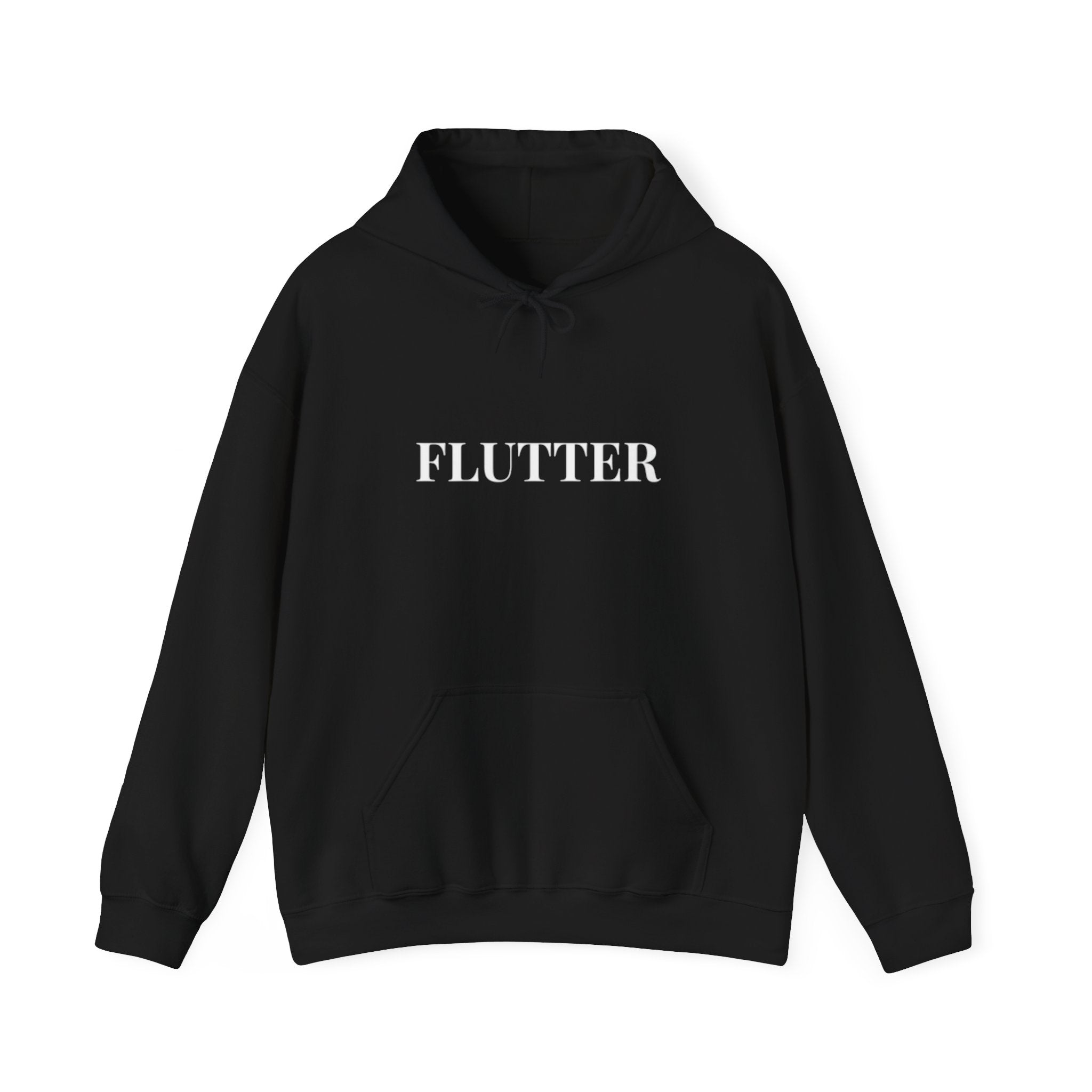 Flutter Unisex Heavy Blend Hoodie, Cozy Sweatshirt for Relaxation, Gift for Her, Casual Wear, Birthday Apparel, Comfy Layer