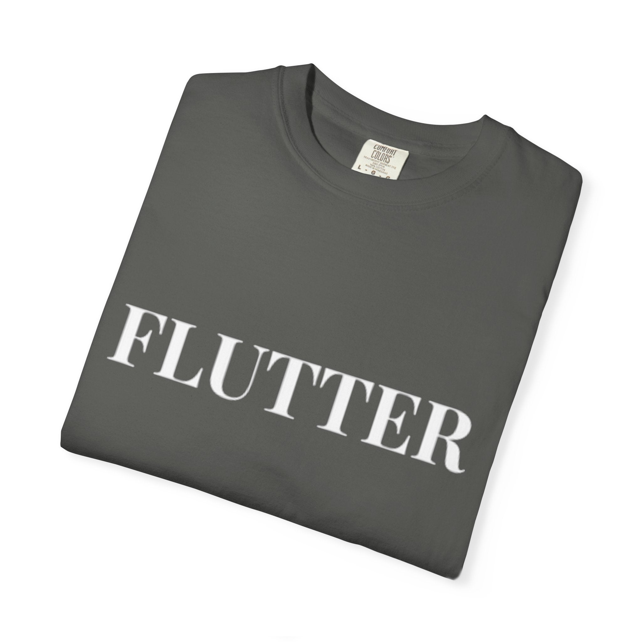 Flutter Garment-Dyed Unisex T-Shirt - Cozy Fashion, Casual Style, Gift for Her/Him, Everyday Wear, Summer Vibes, Birthday Gift