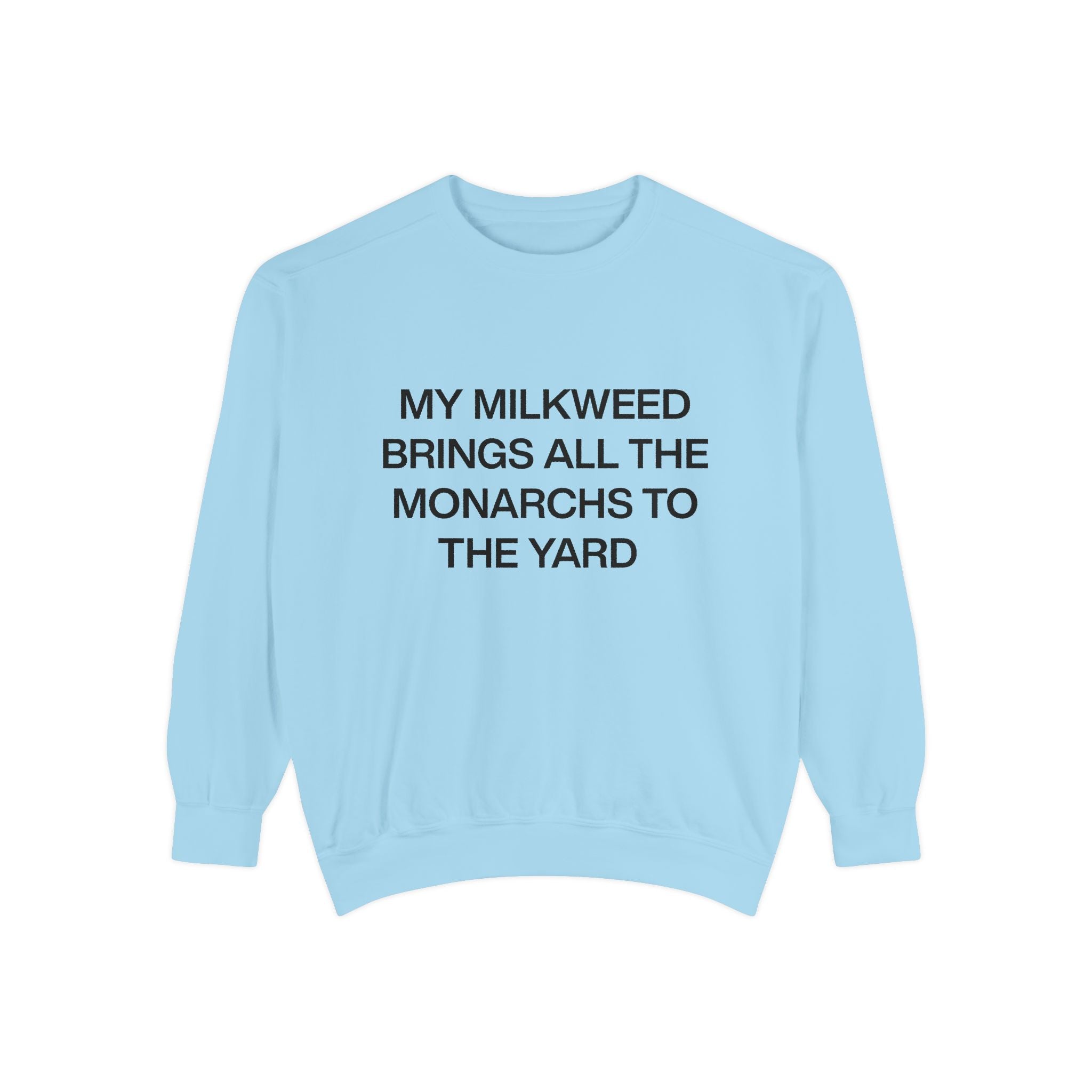 Monarch Butterfly Sweatshirt, Eco-Friendly Gift, Nature Lover Apparel, Cute Sweatshirt, Gardening Enthusiast Outfit, Gift for Her