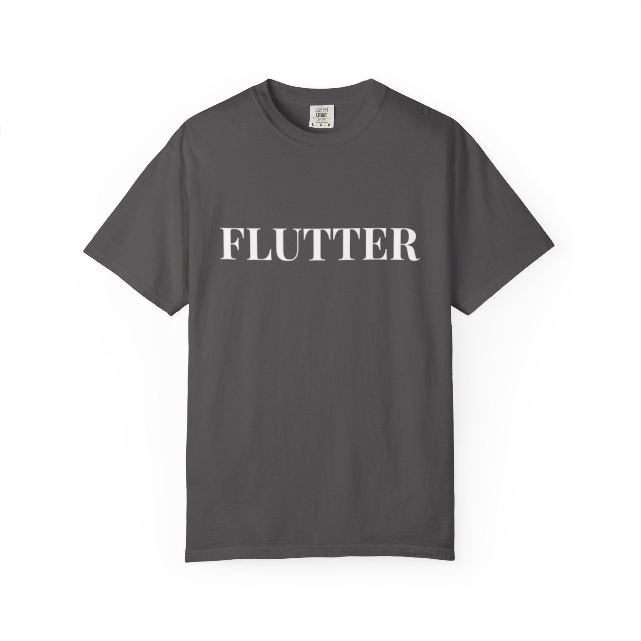 Flutter Garment-Dyed Unisex T-Shirt - Cozy Fashion, Casual Style, Gift for Her/Him, Everyday Wear, Summer Vibes, Birthday Gift