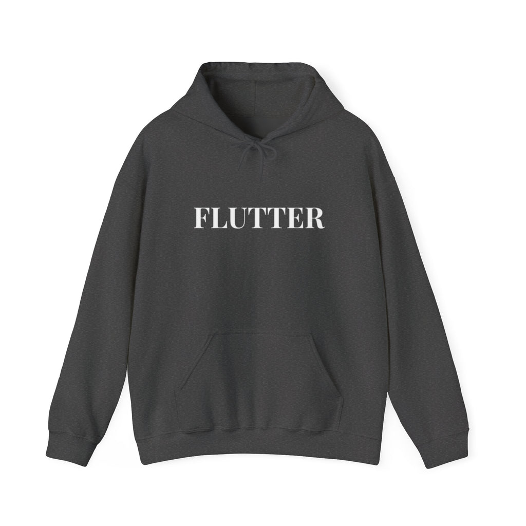 Flutter Unisex Heavy Blend Hoodie, Cozy Sweatshirt for Relaxation, Gift for Her, Casual Wear, Birthday Apparel, Comfy Layer