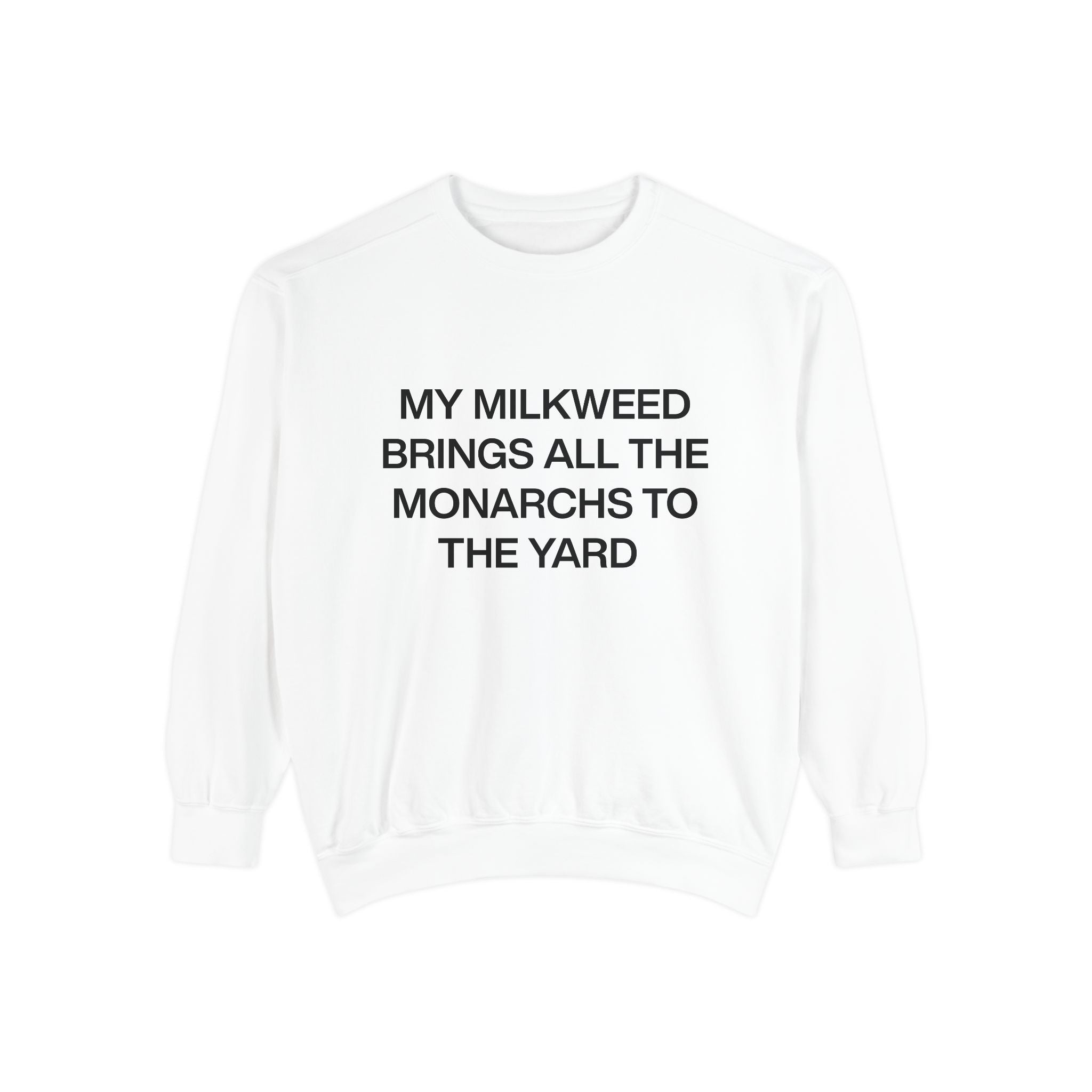 Monarch Butterfly Sweatshirt, Eco-Friendly Gift, Nature Lover Apparel, Cute Sweatshirt, Gardening Enthusiast Outfit, Gift for Her