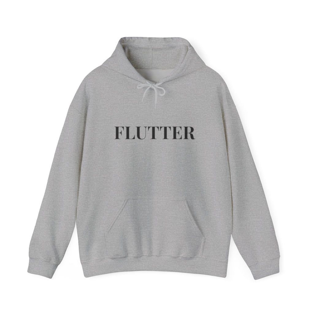 Flutter Unisex Heavy Blend Hoodie, Cozy Sweatshirt for Relaxation, Gift for Her, Casual Wear, Birthday Apparel, Comfy Layer