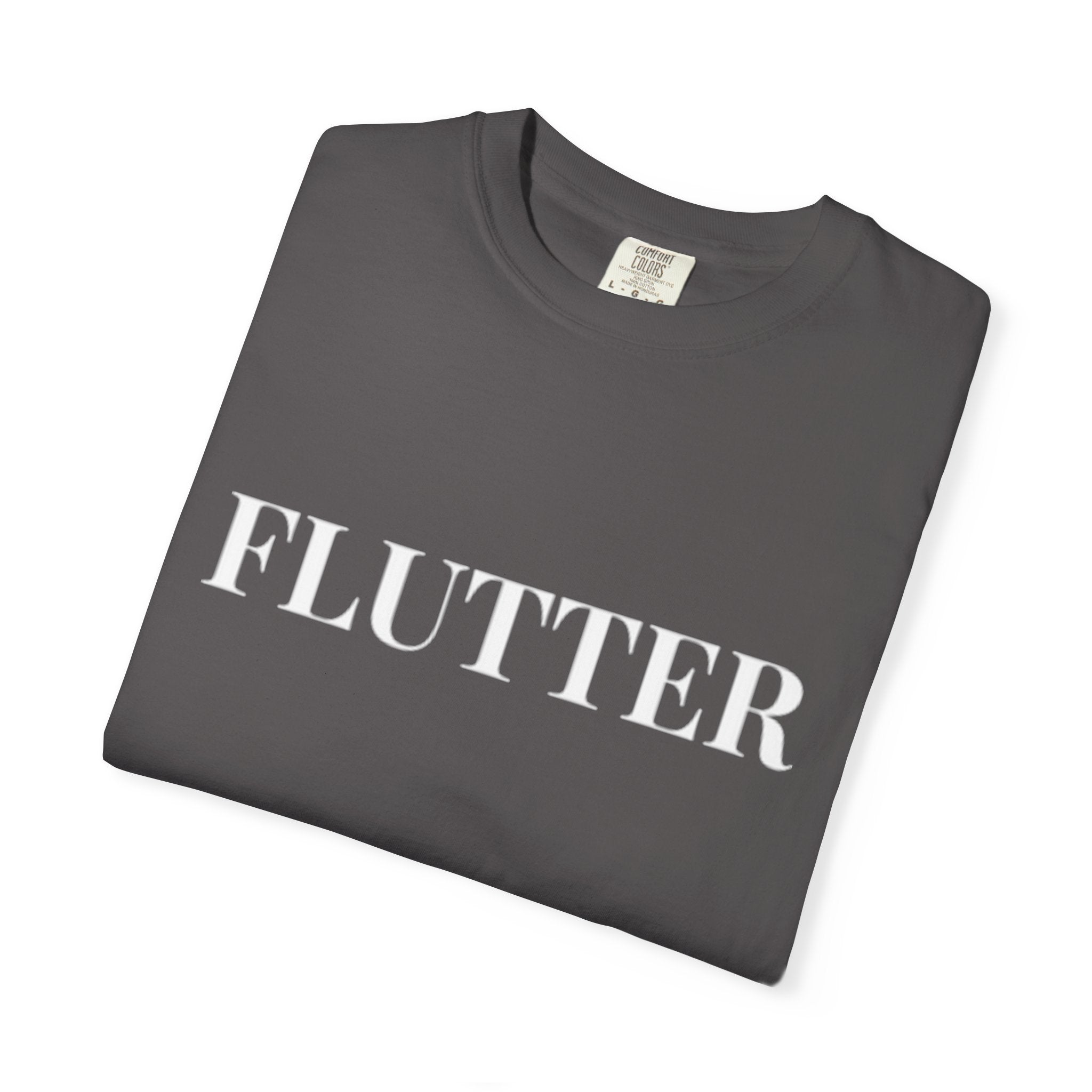 Flutter Garment-Dyed Unisex T-Shirt - Cozy Fashion, Casual Style, Gift for Her/Him, Everyday Wear, Summer Vibes, Birthday Gift