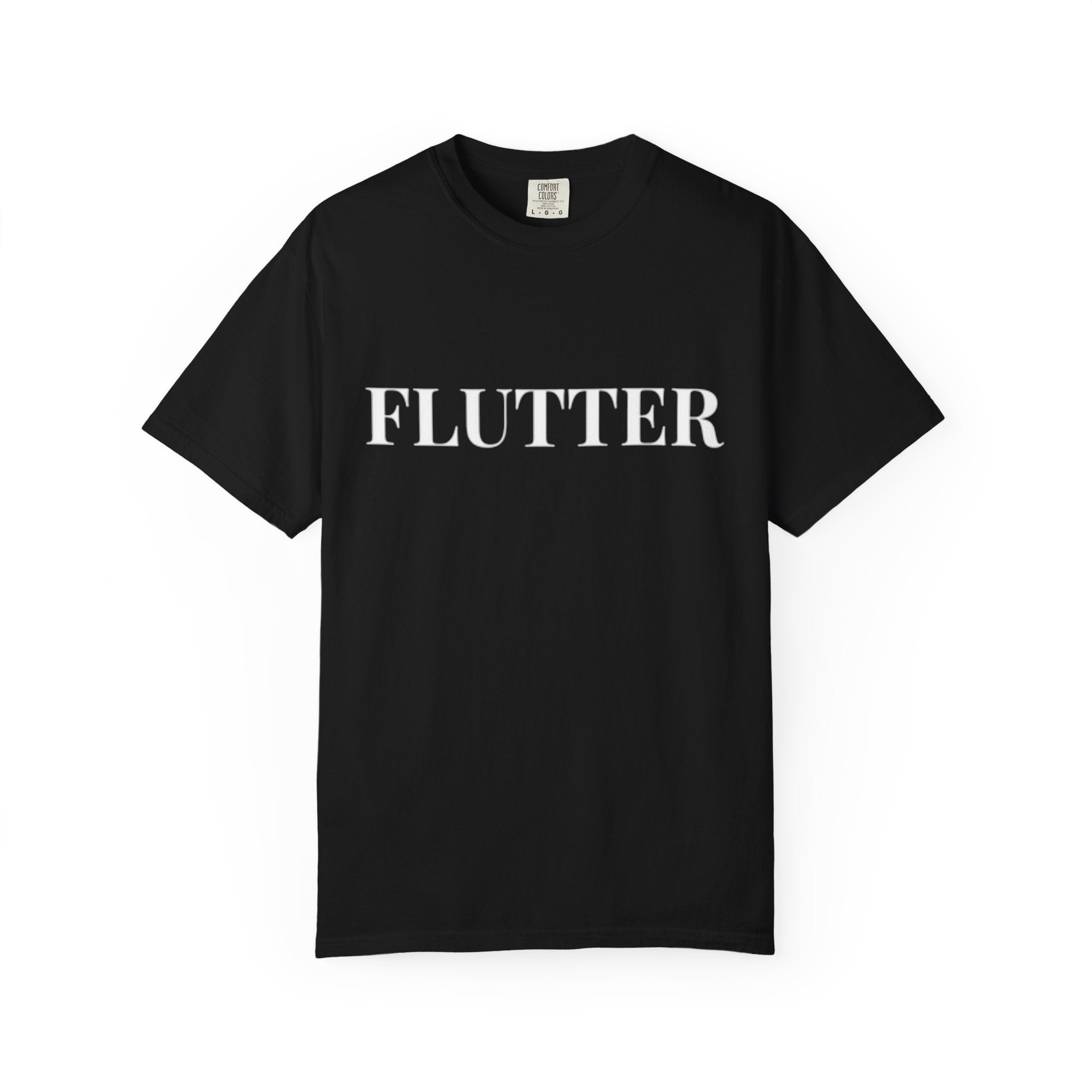 Flutter Garment-Dyed Unisex T-Shirt - Cozy Fashion, Casual Style, Gift for Her/Him, Everyday Wear, Summer Vibes, Birthday Gift