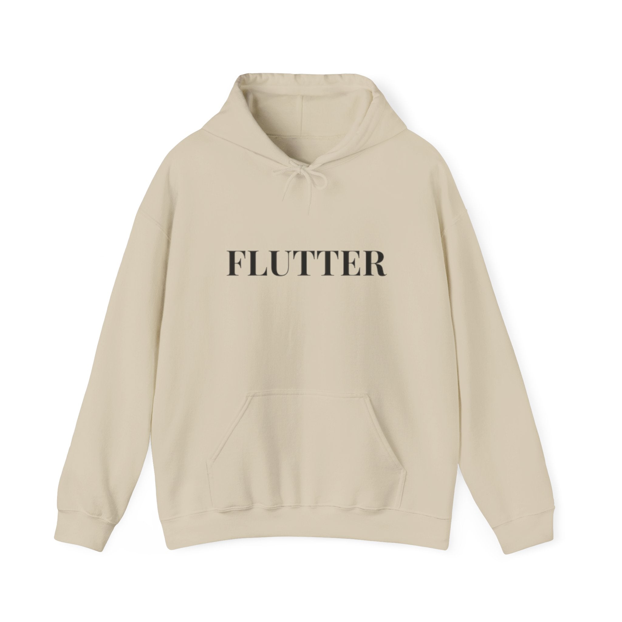 Flutter Unisex Heavy Blend Hoodie, Cozy Sweatshirt for Relaxation, Gift for Her, Casual Wear, Birthday Apparel, Comfy Layer