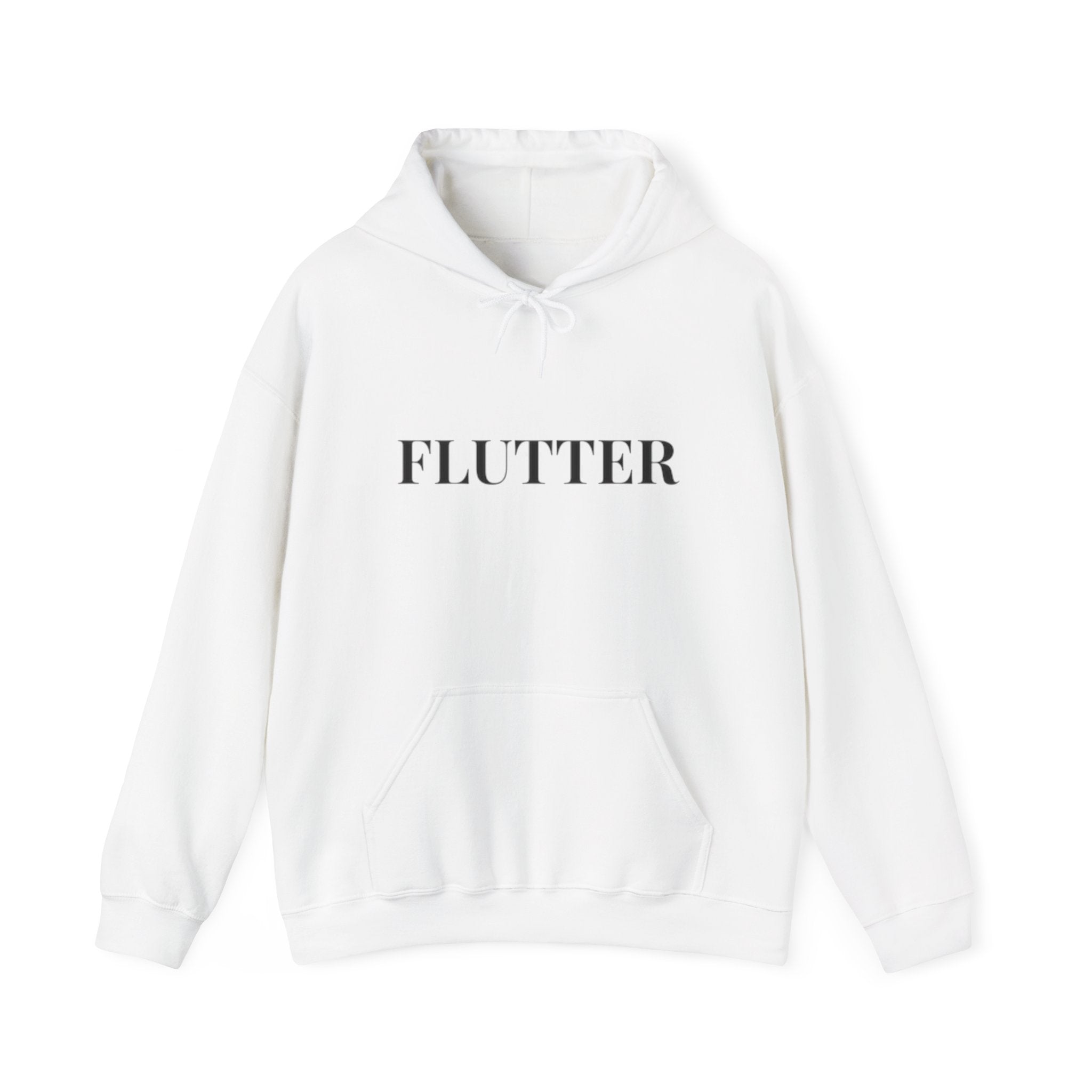 Flutter Unisex Heavy Blend Hoodie, Cozy Sweatshirt for Relaxation, Gift for Her, Casual Wear, Birthday Apparel, Comfy Layer