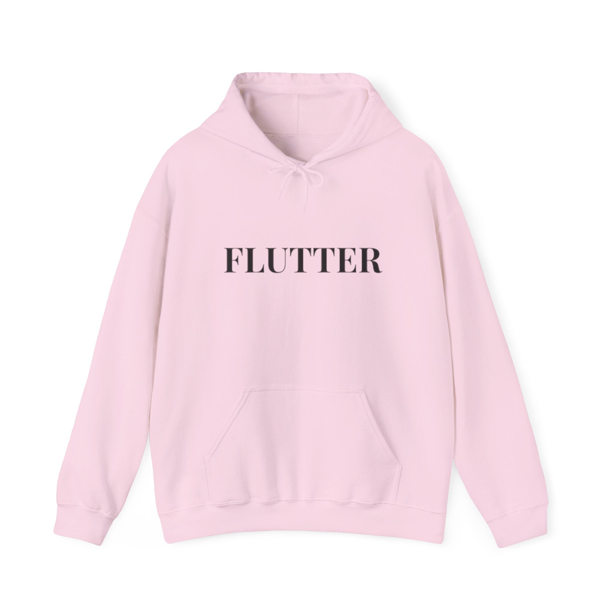 Flutter Unisex Heavy Blend Hoodie, Cozy Sweatshirt for Relaxation, Gift for Her, Casual Wear, Birthday Apparel, Comfy Layer